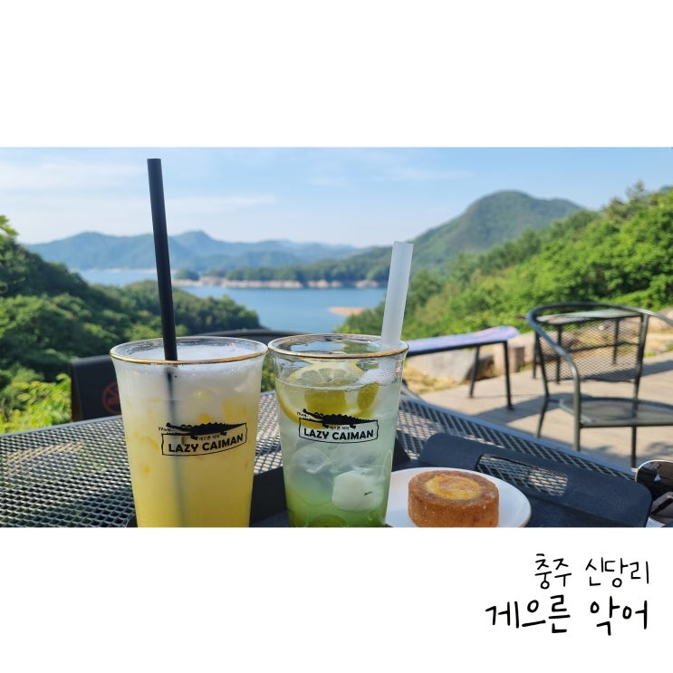  충주 눈이 시원해지는 뷰맛집 게으른악어