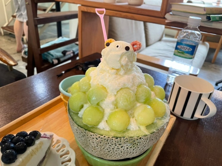  [청주] 스위트코코로ㅣ수암골카페 메론빙수 추천:)