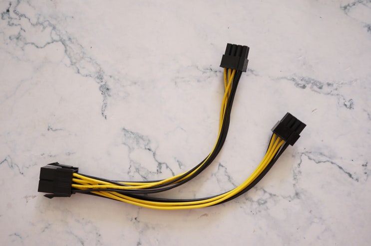  PCIE Y Cable 확장 케이블 내돈내산 솔직 후기 (PCI-e, Y 케이블, PCIE 연장 케이블, 알리익스프레스 직구, 그래픽카드 확장 케이블)