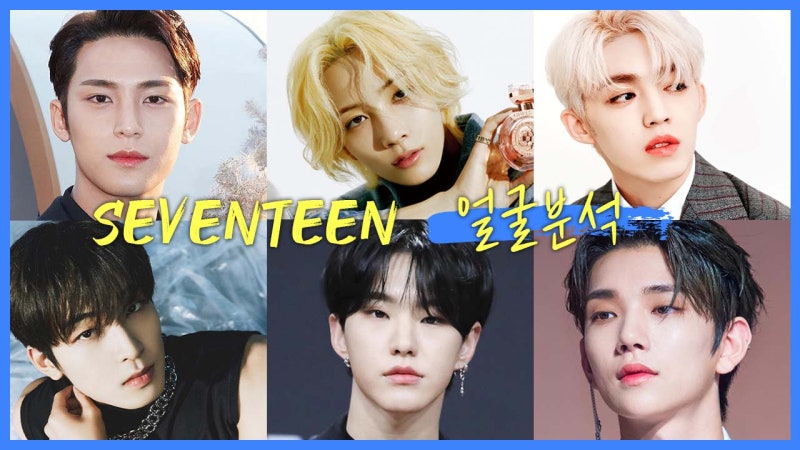 SEVENTEEN (Mingyu, Jeonghan, Joshua, Wonwoo, Hoshi, S.Coups) Idol Appearance Analysis (by a Plastic Surgery Specialist)
