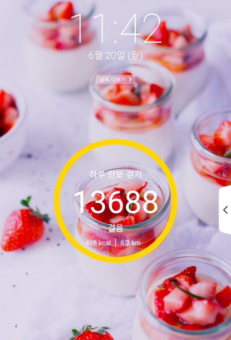  [네이버주간일기] 월요일 만보 걷기 성공