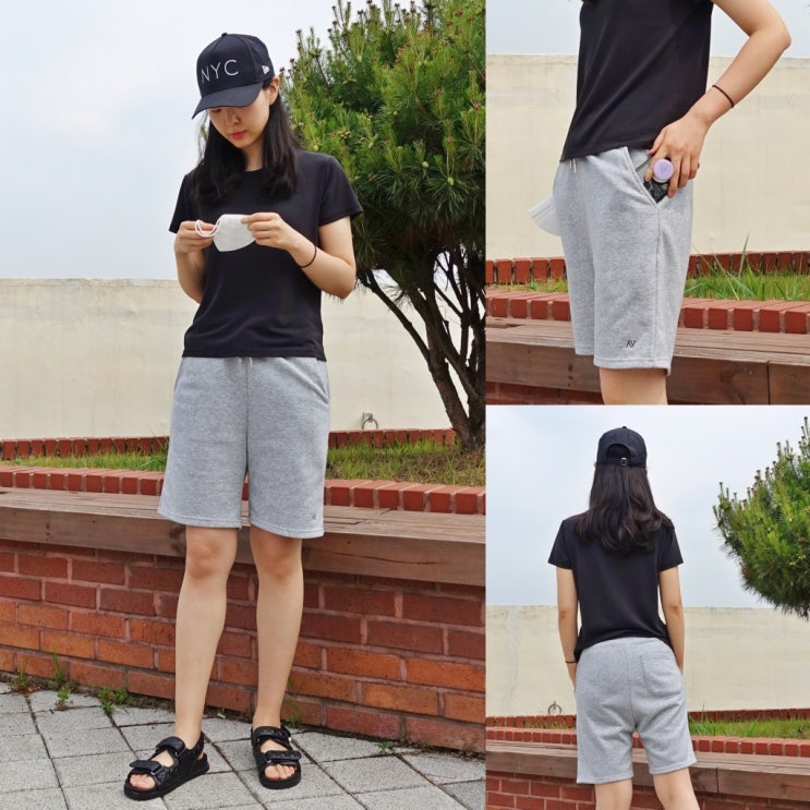  여성트레이닝바지 운동반바지 레이지비 선택했더니 만족!