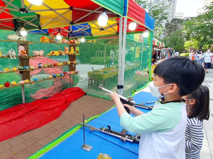  단지내 어린이날 행사, 아파트 야시장