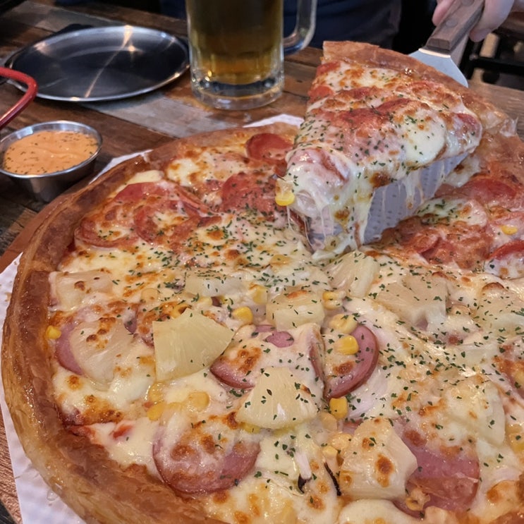  서울 충무로 피자 '잭슨빌피자 동국대점' = 치킨파도 맛있게먹은 패스츄리피자