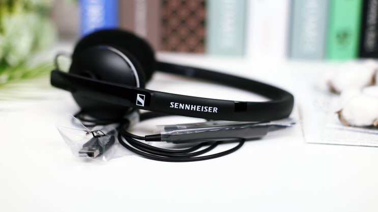 젠하이저 노이즈 캔슬링 USB 헤드셋 오픈형 헤드폰