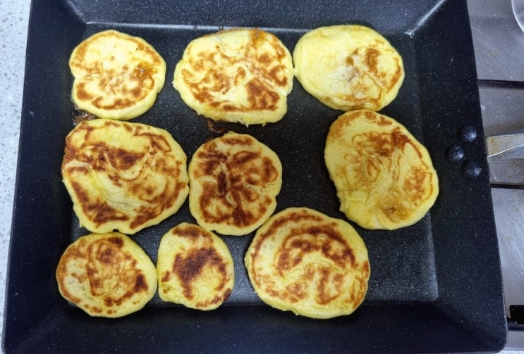  삼형제 주말 일상 :: 백설 찹쌀호떡믹스로 호떡만들기(가성비 집콕요리)