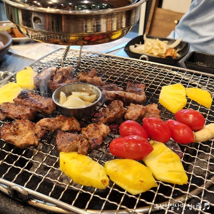  울산 삼산맛집/삼산고기맛집 ｜ 생갈비, 껍데기가 진짜 맛있던 삼산 홍이집