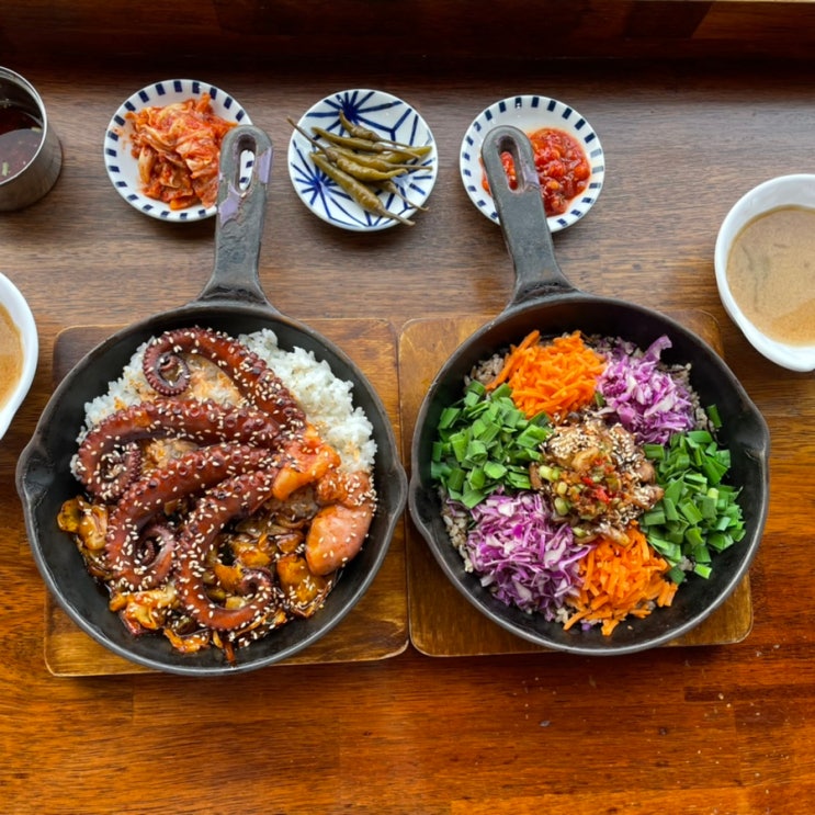  제주 구좌읍 평대리 바다뷰 맛집 벵디 (돌문어덮밥, 참소라톳덮밥)