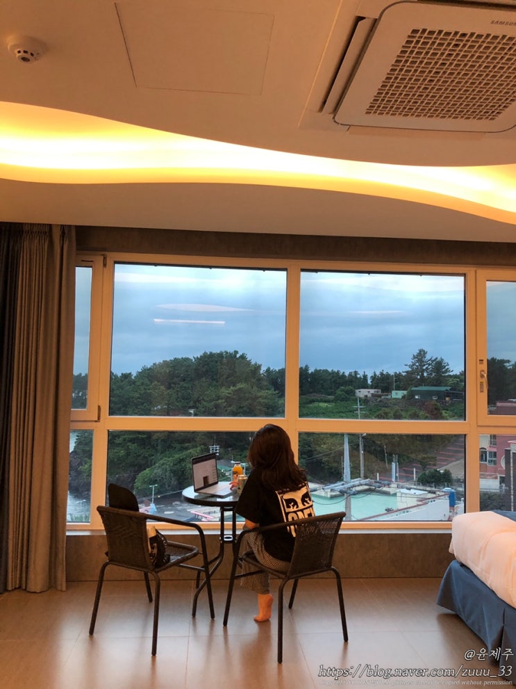  제주도 가족호텔 엘렌 서귀포 중문 바다뷰 숙소