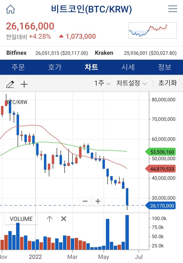 대폭락 비트코인