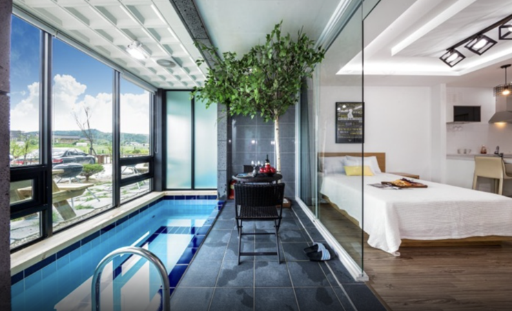  [경주] 경주 다이아풀빌라펜션 / 스파, 개별 테라스, 바베큐 / 가성비!!