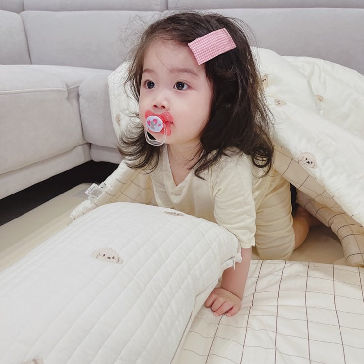  푹신푹신한 에시앙 모데즈 어린이집 낮잠이불세트로 추천