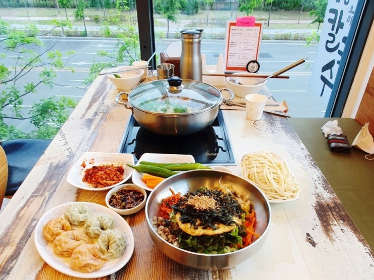 [대구 대곡 맛집]  해물 듬뿍  칼국수와 비빔밥이 맛있는 상상해물칼국수 대곡본점