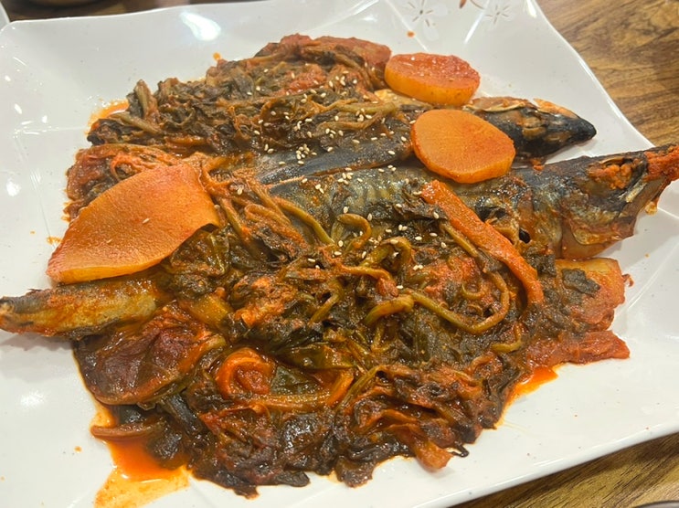  [충무로 맛집] 시래기 고등어조림 정식 '시래정각'