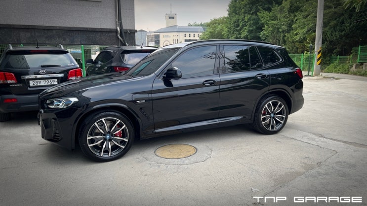  후퍼옵틱 프나세+클래식 조합으로 신차패키지 진행한 BMW X3 30e - 티앤피개러지