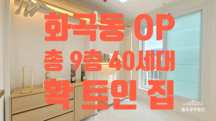  화곡동에서 제일 예쁜 집 역세권 투룸 전세 나인스퀘어