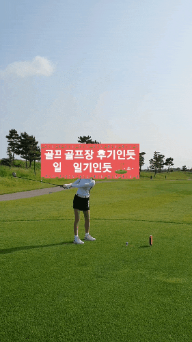 여성골프웨어 추천(홀릭앤플레이 반팔)