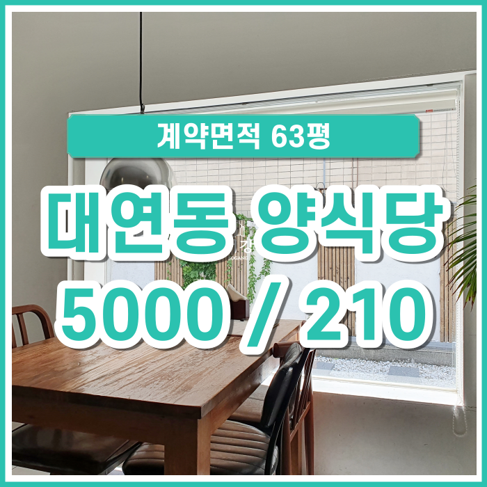  [임대] 남구 대연동 대학가 레스토랑 1층 2층 마당 전체