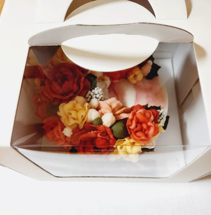 정읍 맛집 : "드리다" 수제 앙금 플라워 케이크 주문후기, 보관법