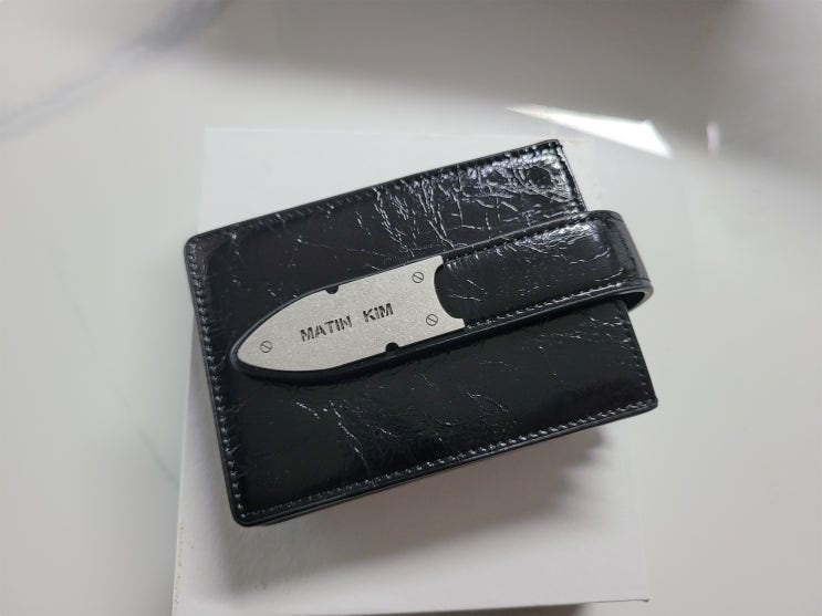  [마뗑킴 카드지갑] MTK223WL002W0BB 아코디언 블랙컬러