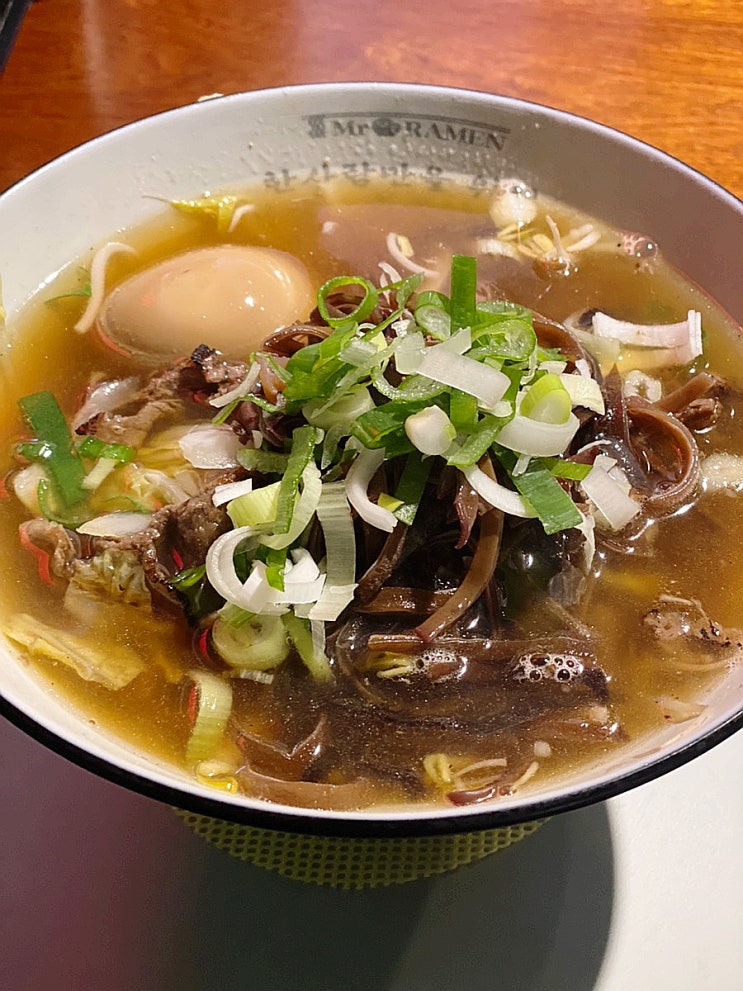  [내돈내산] 공덕역/서부법원 맛집-미스터 라멘 방문후기 (스키야끼라멘, 직장인혼밥, 점심메뉴추천)