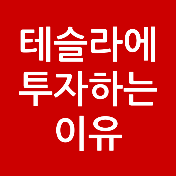  [기획시리즈] 내가 테슬라에 투자하는 이유
