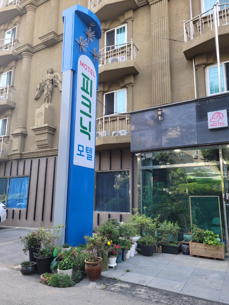 강릉 터미널 근처 모텔 피크닉모텔! 최신 인테리어와 객실 서비스 그리고 강릉버스터미널 위....