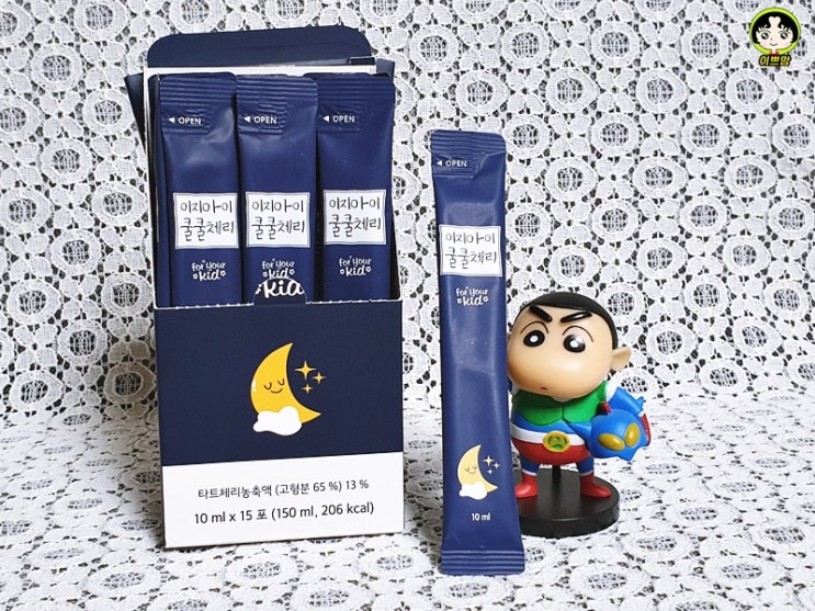  이지아이 쿨쿨체리 타트체리쥬스로 우리 아이의 밤을 편안하게 해요