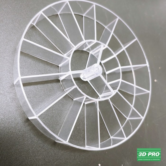 3D프린터로 투명 출력물 제작/ 3D 프린터 시제품 출력/대학생 졸업작품/ SLA 레이저 방식/ABS Like 레진 소재/ 쓰리디프로/3D프로/3DPRO
