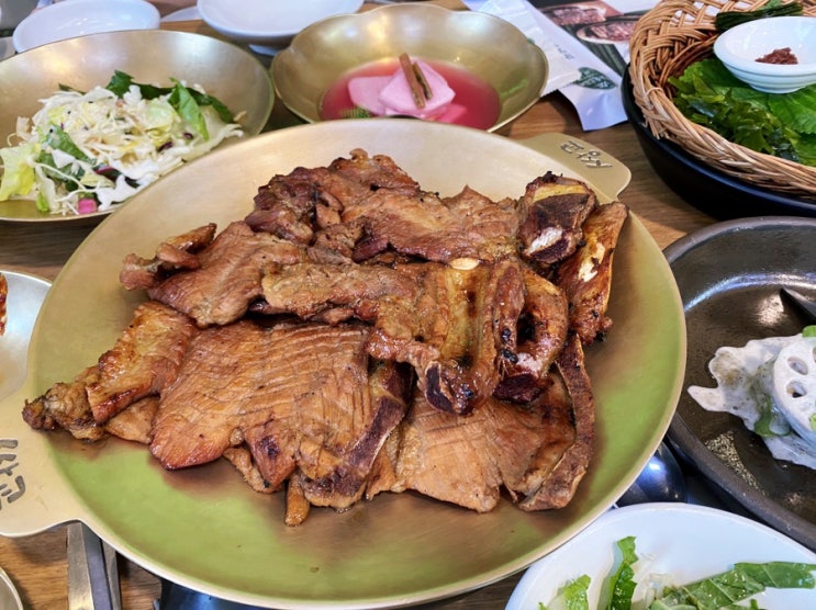 광주 쌍교숯불갈비 구워 나와 먹기 편한 곳