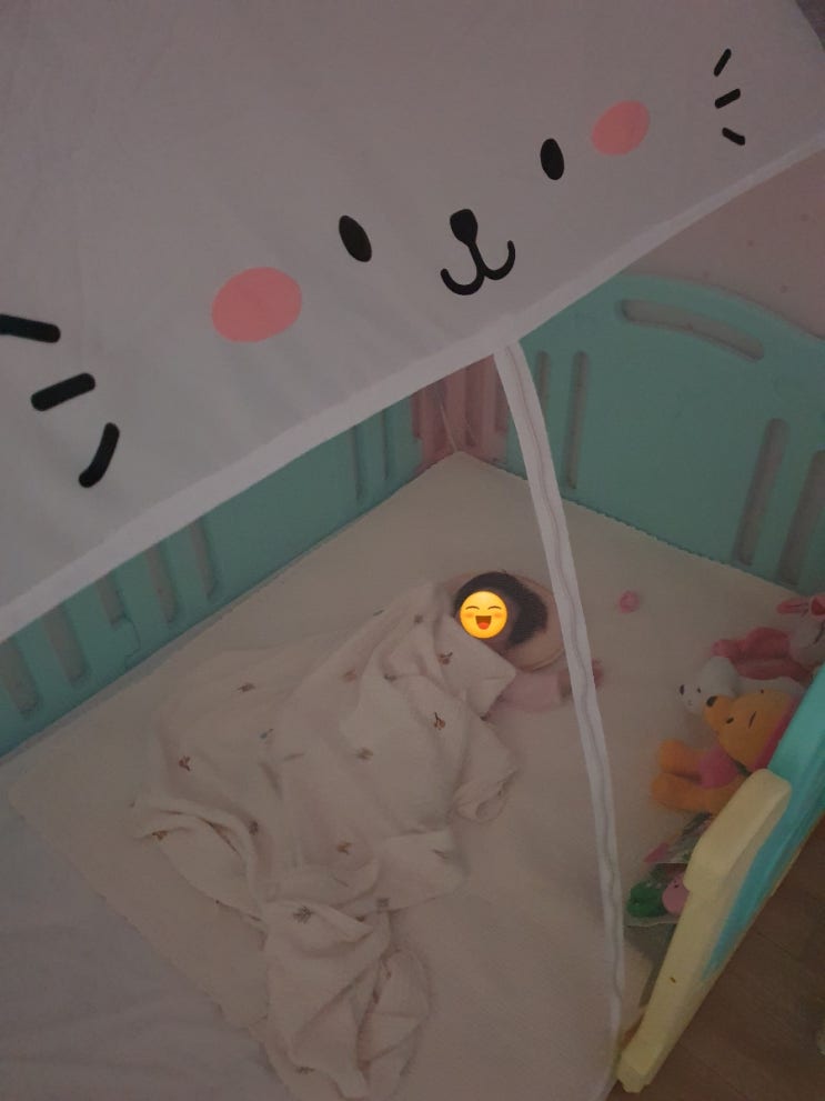  베베데코모기장 / 아기모기장 구입,세탁,설치 후기(+내돈내산)
