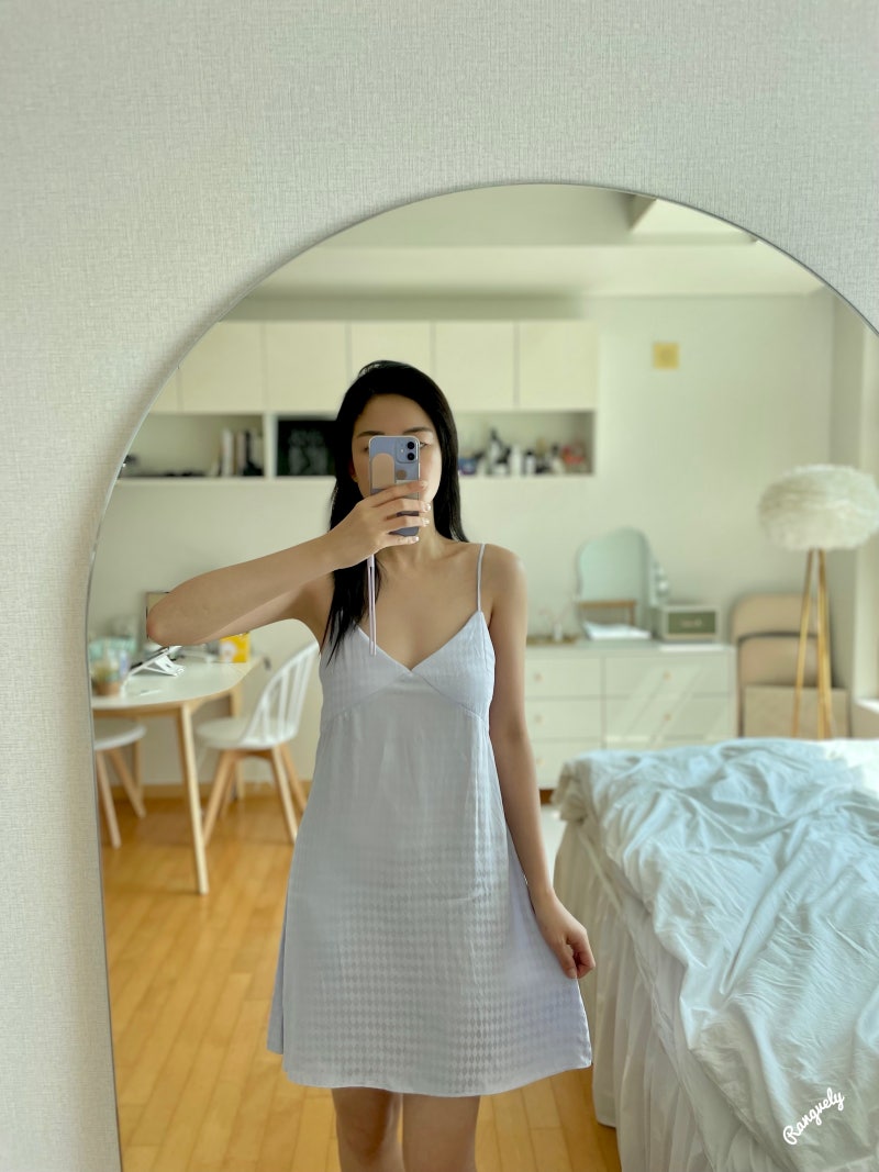 원피스파자마 추천, 마스준 실크슬립 원피스 여름잠옷 ♡