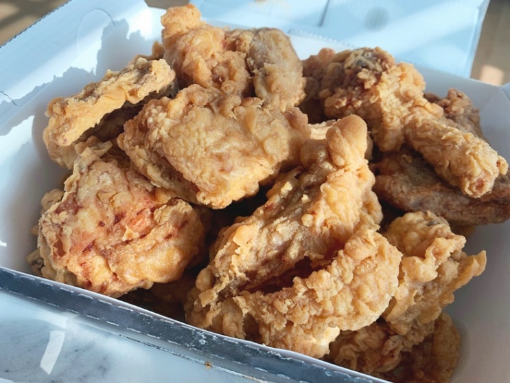  동학사치킨맛집 멕시카나 후라이드치킨 양념치킨 맛있당