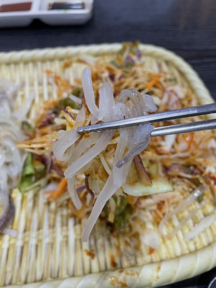  수원 화서동 맛집 오징어마당 오징어회와 해물라면 강추