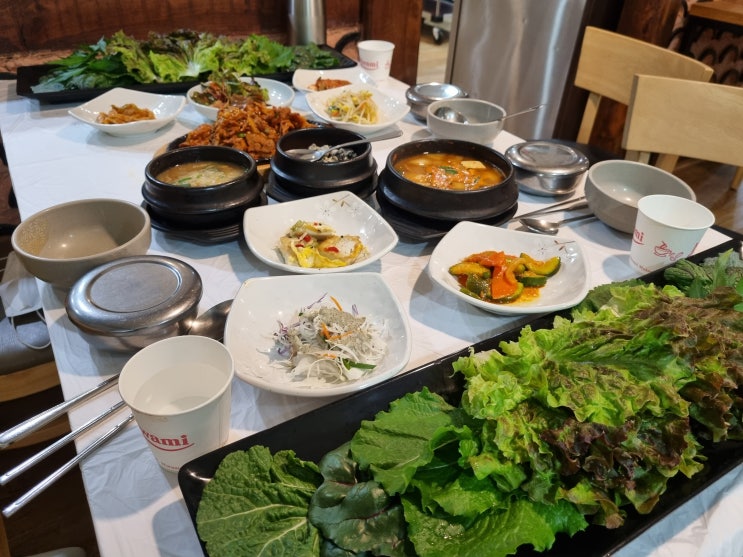 [내돈내산] 방이역 올림픽공원 쌈밥 정식 이레 우렁쌈밥