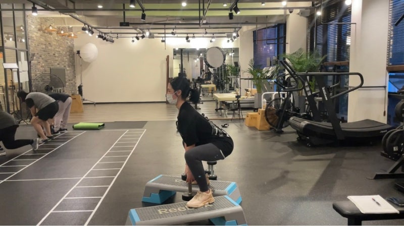 두산동 헬스장, 20대 여자 복부비만 3