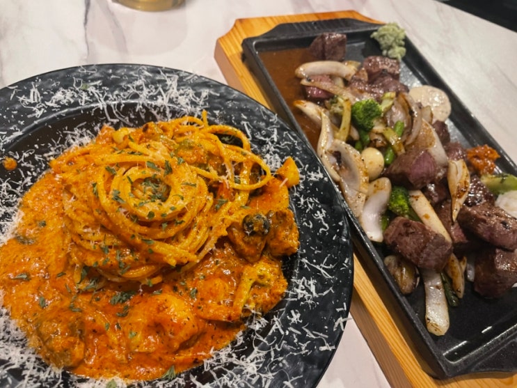  스테이크 파스타 전부 좋았던 의정부로데오거리맛집 잭스테이크