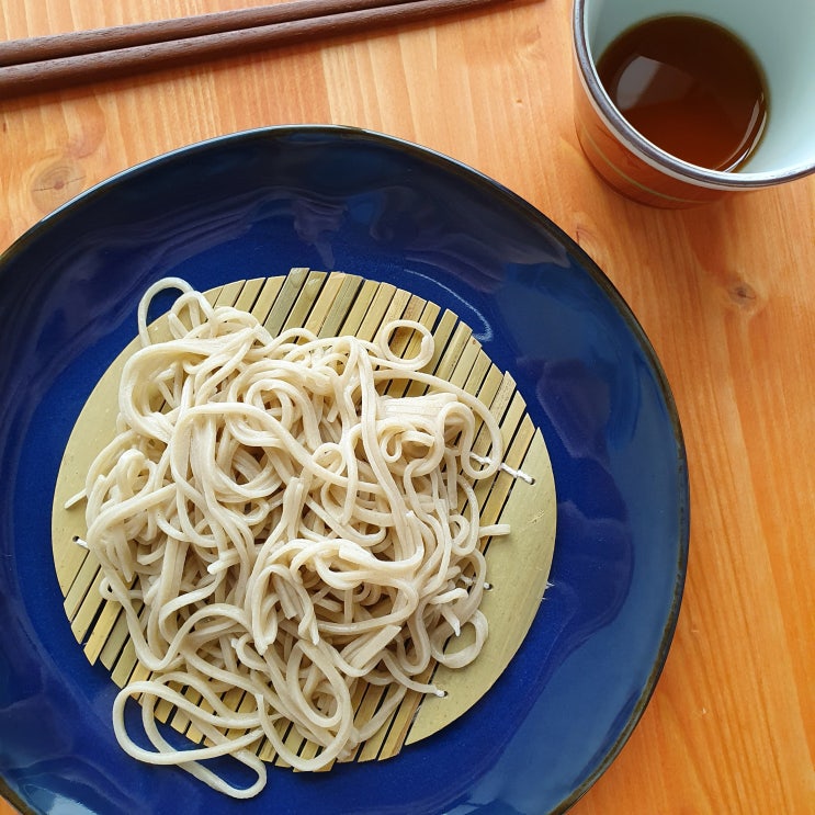  자루소바 메밀국수 80% 메밀함량! 니하치소바 로 여름나기
