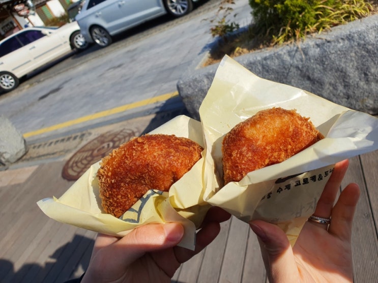  전주 한옥마을 꼭 가봐야 할 맛집 추천: 길거리야, 교동고로케