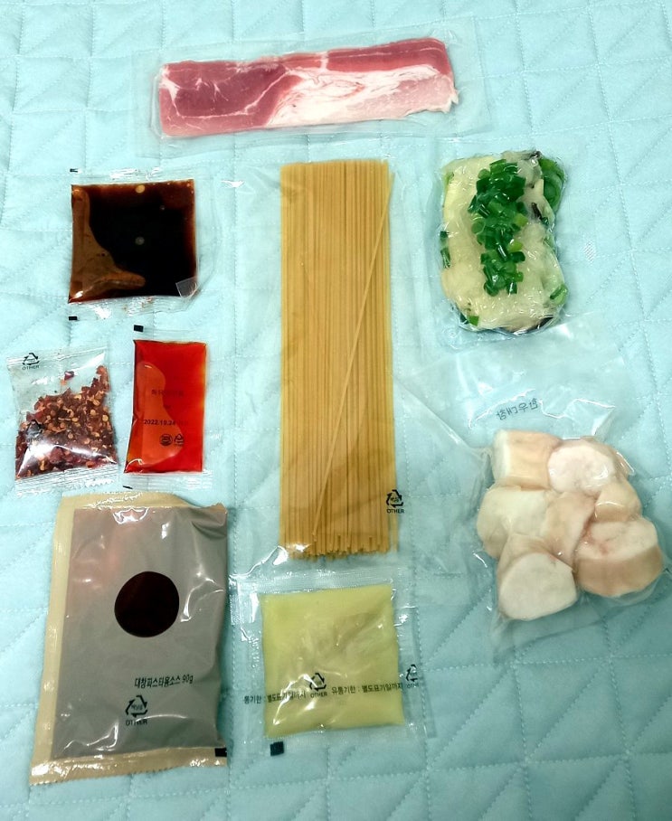 마켓컬리맛집모음 성시경맛집하니칼국수, 백종원파육개장, 최네집부대찌게, 대창파스타, 수원삼부자갈비탕