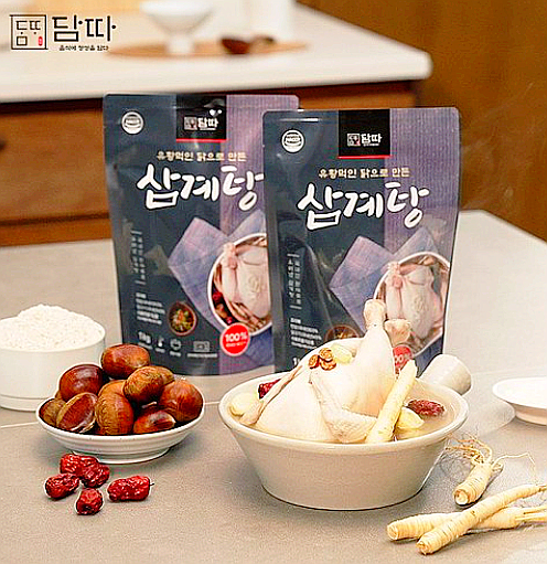  담따 유황먹인 삼계탕