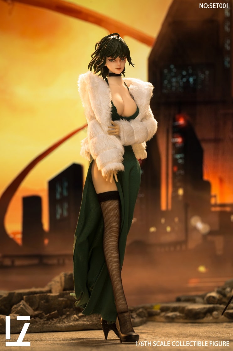  [출시 소식] 『LZ TOYS』1/6 The heroine - Snow 원펀맨 - 지옥의 후부키 커스텀 세트