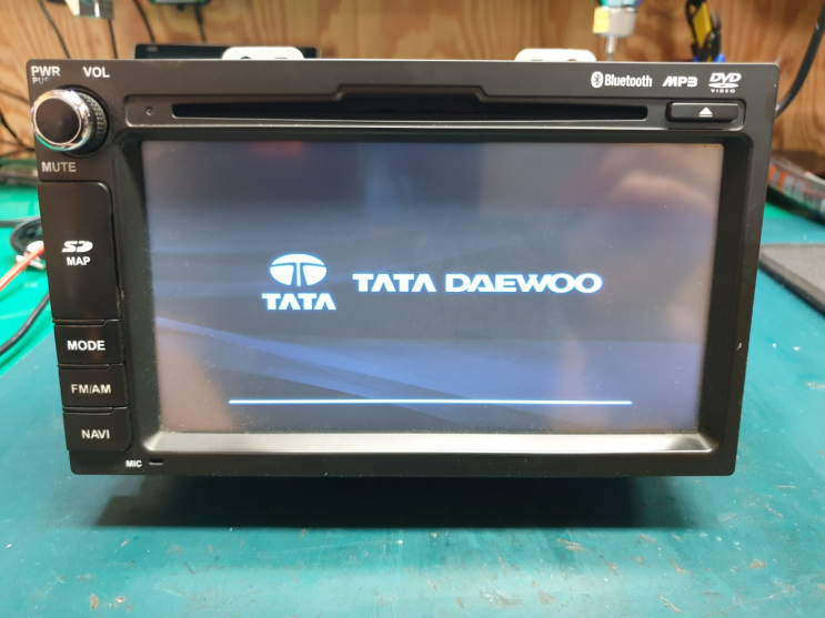  타타대우 네비게이션 전원불량 수리 (TATA DAEWOO DGU-7250-PRIMA)