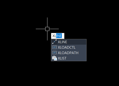 Auto CAD 캐드 수평 수직 무한대 선 빠르게 그리기 XLINE : 네이버 블로그