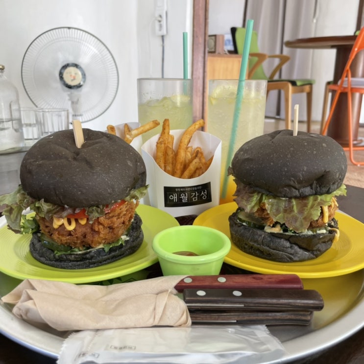  제주여행 제주애월맛집 수제버거 한지혜버거,애월감성