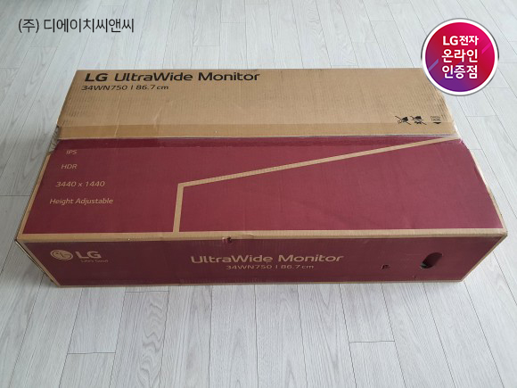  LG IPS 34인치 HDR 10 34WN750 와이드 모니터 구입