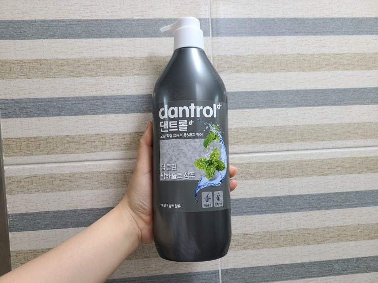  [내돈내산] 댄트롤 딥 클린 박하 솔트 샴푸 820ml