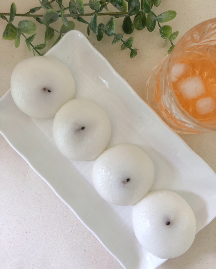  인천 떡집 서리담 잔기지떡 여름에 택배걱정 없어요 칼로리는?