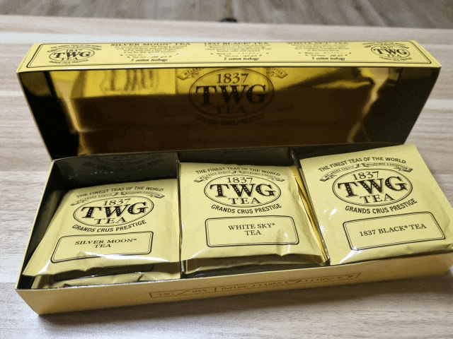  TWG1837 BLACK TEA 선물받았어요~