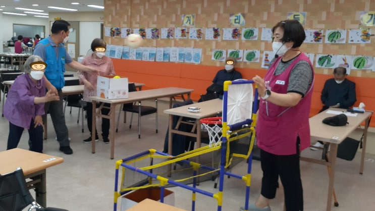  신체활동 "농구한판~~"